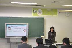 数学部会（中・高）の様子1