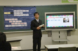 英語部会（中・高）の様子1