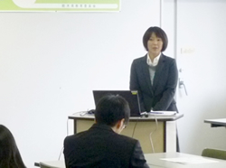 数学部会（中・高）の様子1