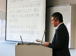 校内研修部会の様子１