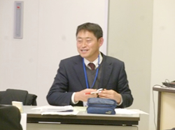 数学部会（中・高）の様子1